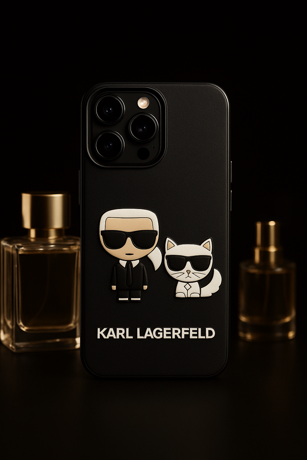 🖤 KARL ICON EDITION – Luxury 3D Silicone Case